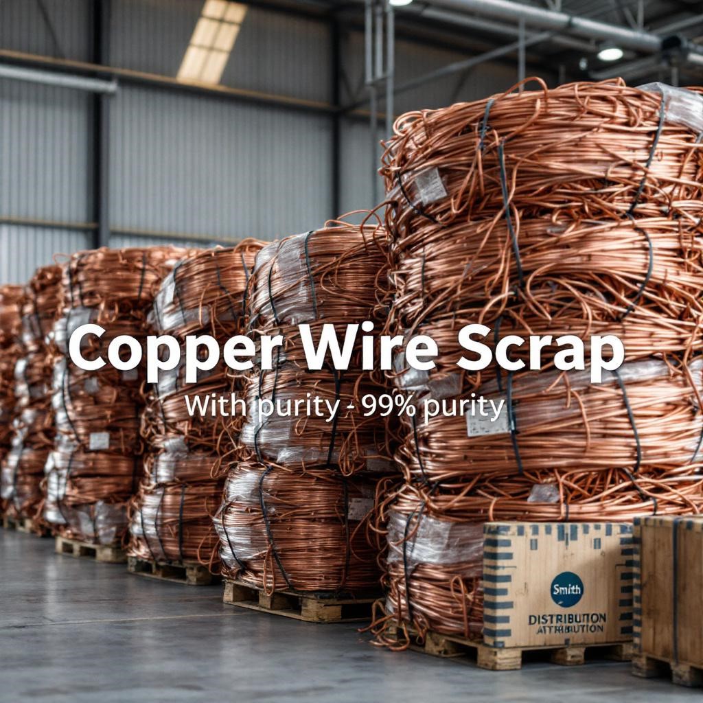 99.99% Pure Copper Wire Scrap